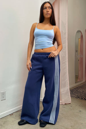 Out of Bounds Blue with Light Blue Stripe Baggy Sweatpants