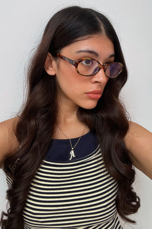 13 Tortoise Oval Blue Light Glasses