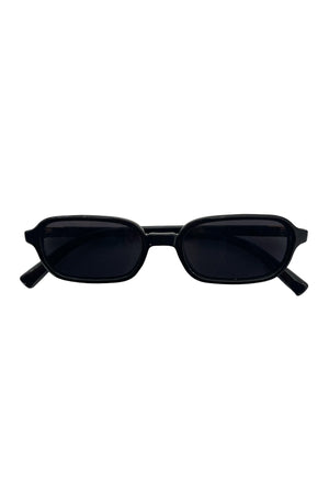 33 Black Rounded Rectangle Sunnies