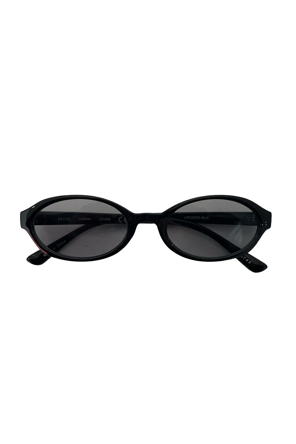 19 Black Oval Sunnies