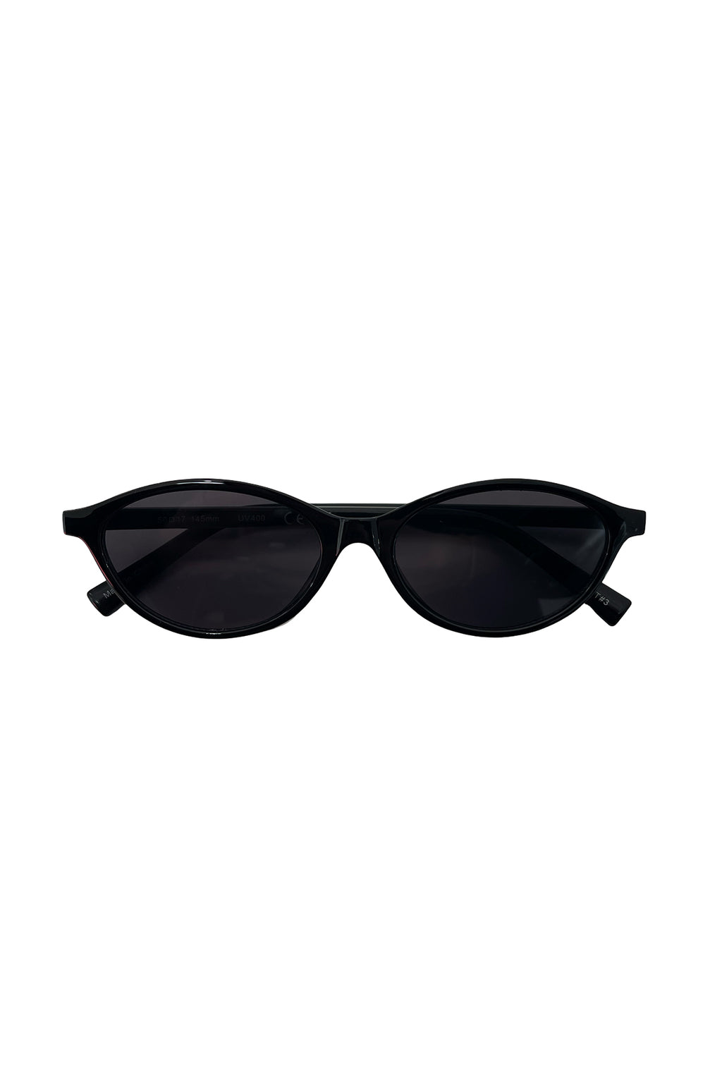 17 Black Slim Oval Sunnies