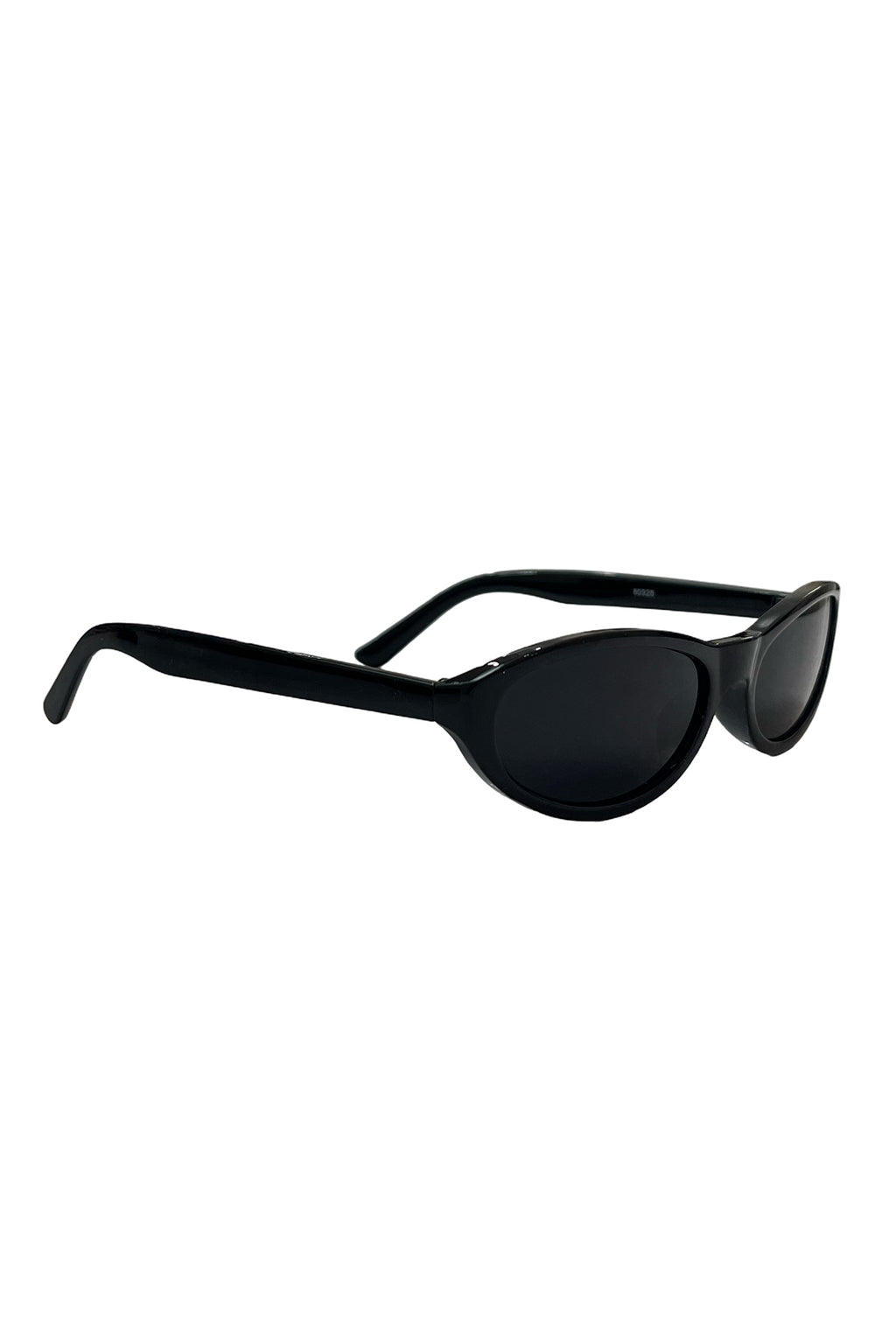 09 Black Slim Retro Sunnies