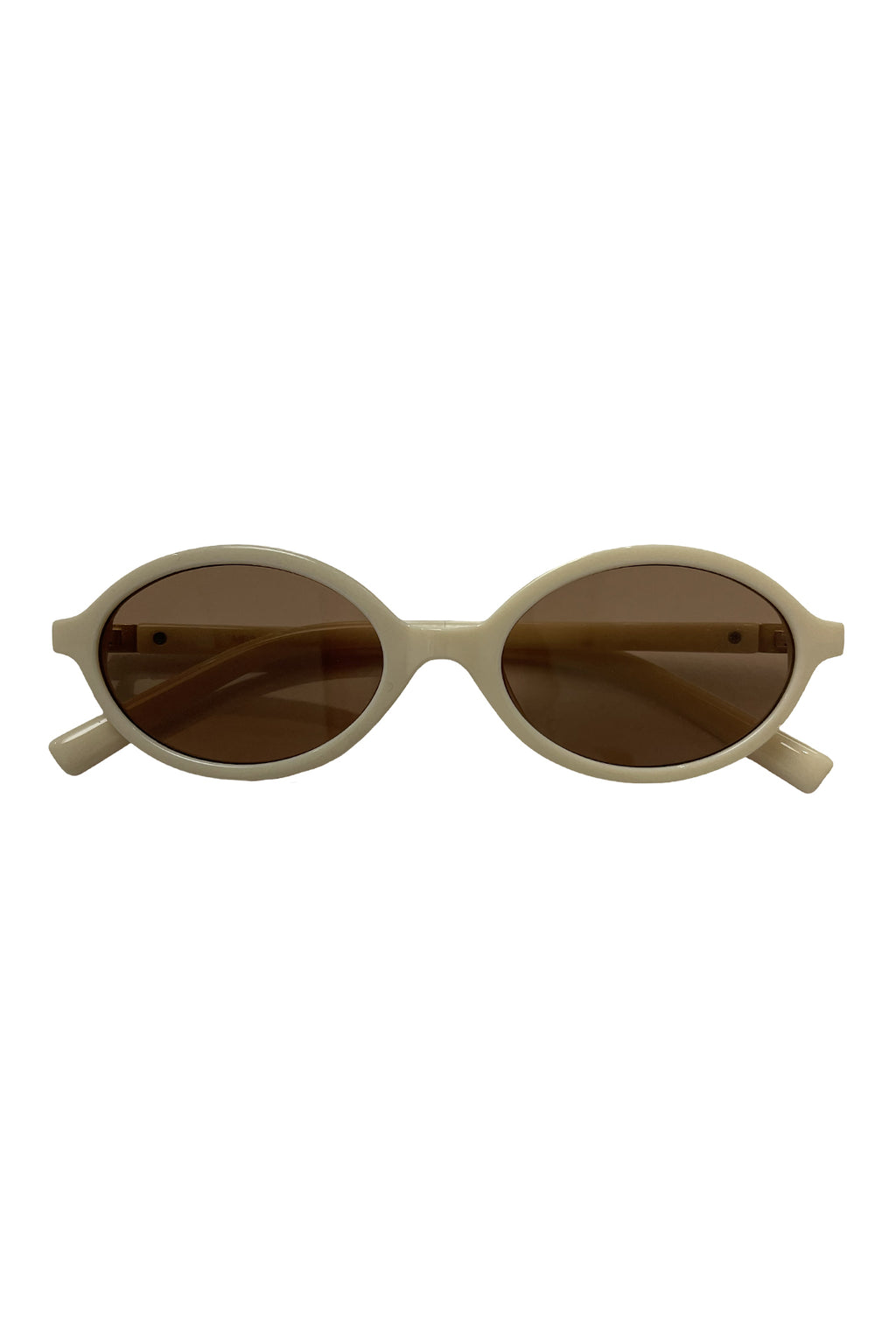 10 Cream Round Sunnies