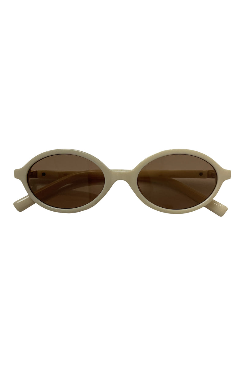 10 Cream Round Sunnies
