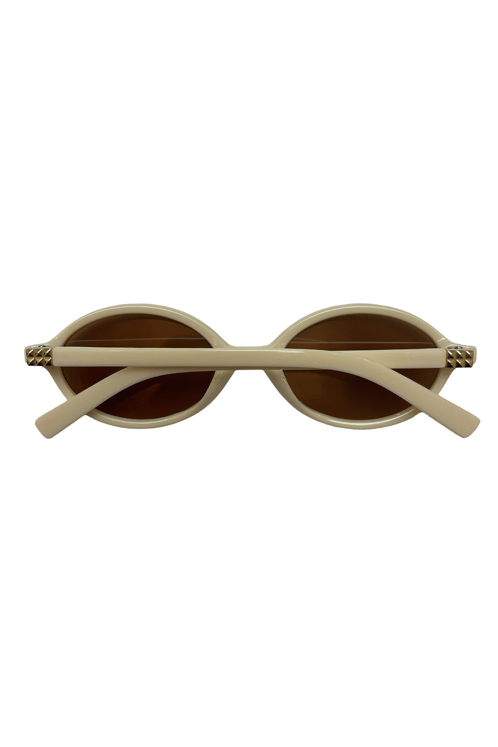 10 Cream Round Sunnies