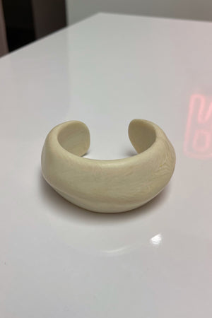 Cream Wooden Cuff
