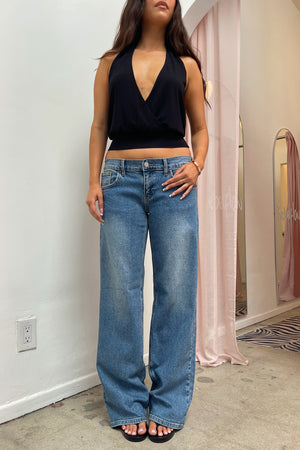 Everyday Medium Wash Low Rise Jeans