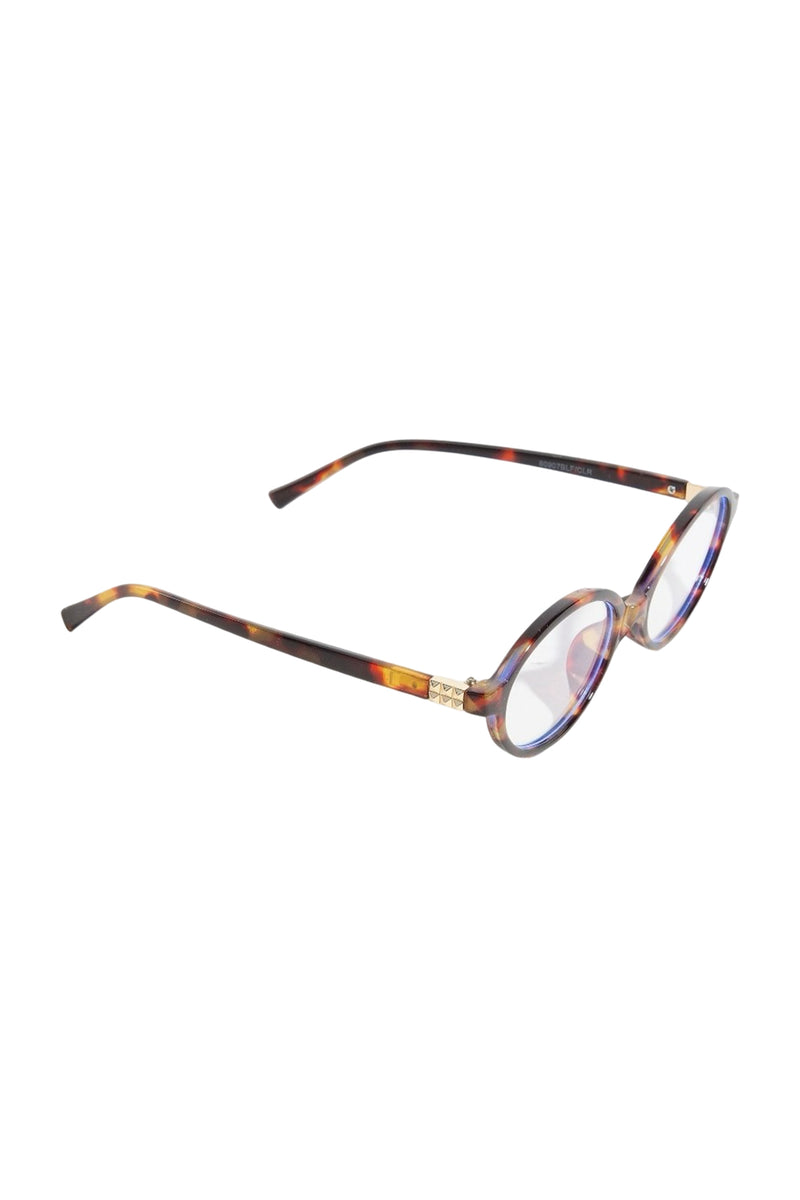 Peyton Small Oval Blue Light Glasses – Rebelflow