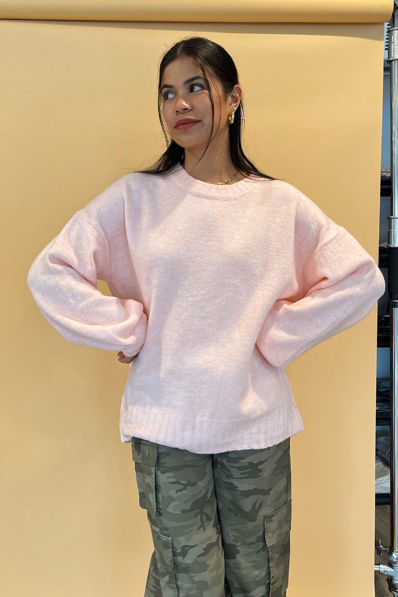 Classic Light Pink Sweater