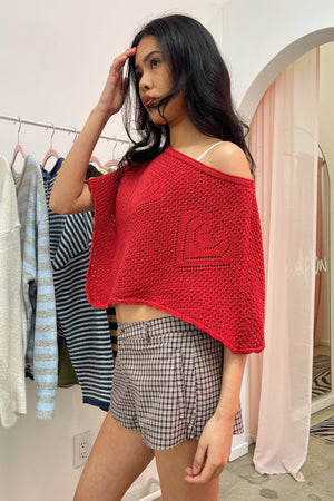 Jovie Plaid Micro Mini Shorts