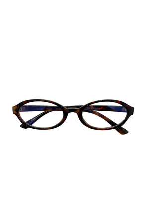 13 Tortoise Oval Blue Light Glasses