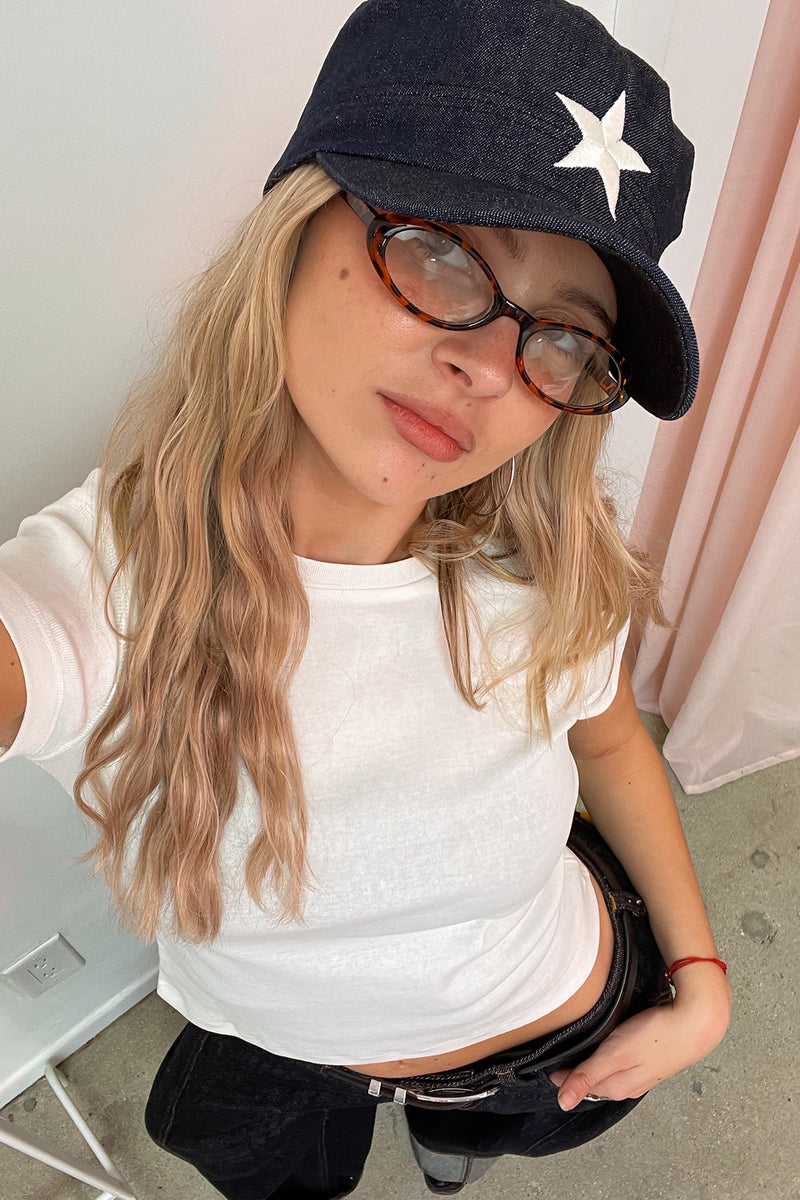 02 Tortoise Retro Oval Glasses