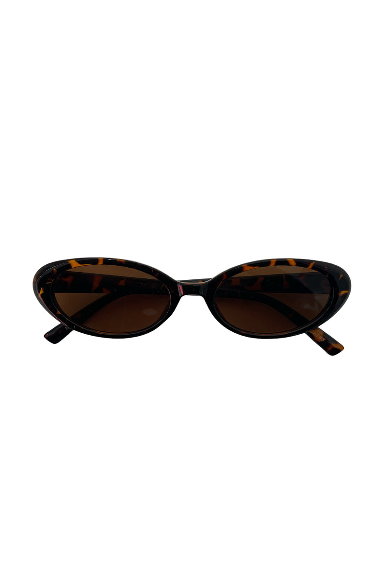 20 Tortoise Slim Oval Sunnies