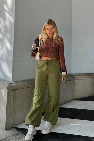 Style File Olive Parachute Pants – Rebelflow